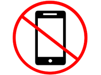 no cell phone allowed icon
